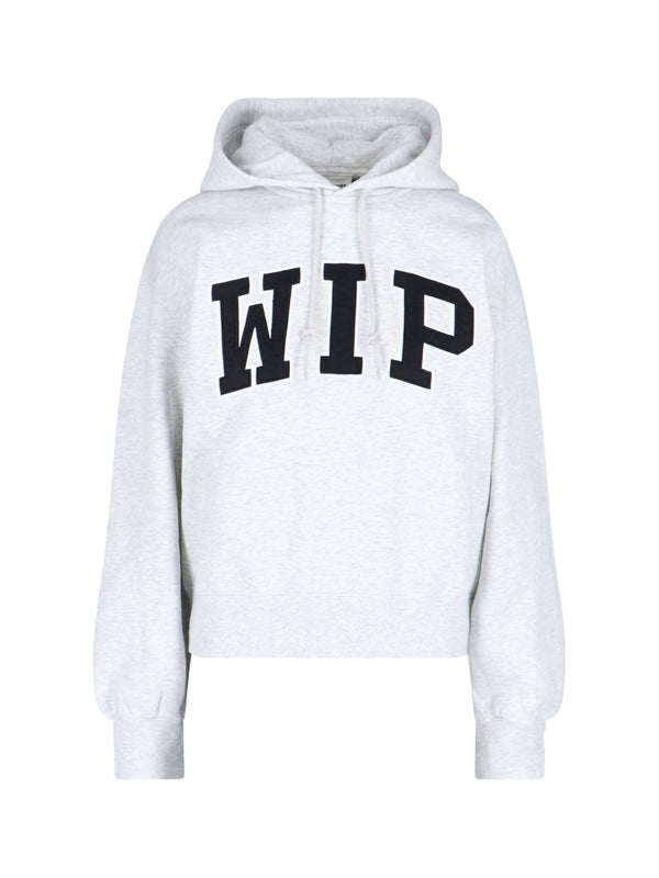 Carhartt Wip 74% Cotton hoodie in gray