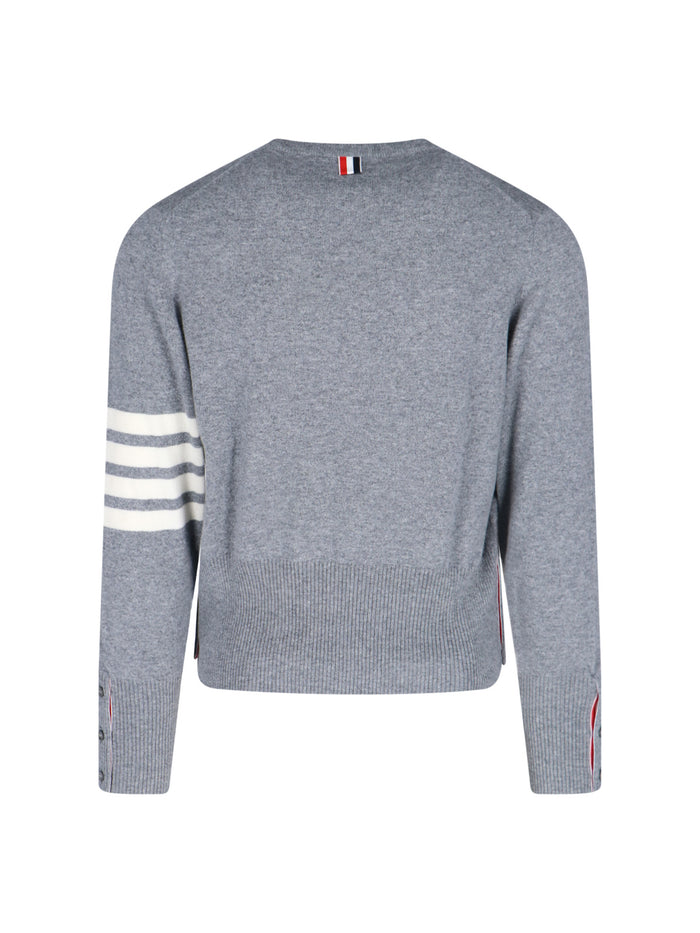 Thom Browne Sweaters Grey Cashmere