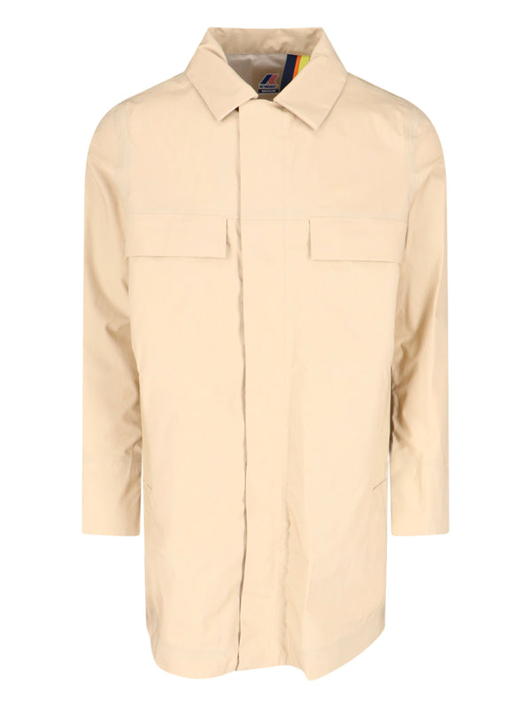 K-Way 100% Cotton jacket in beige