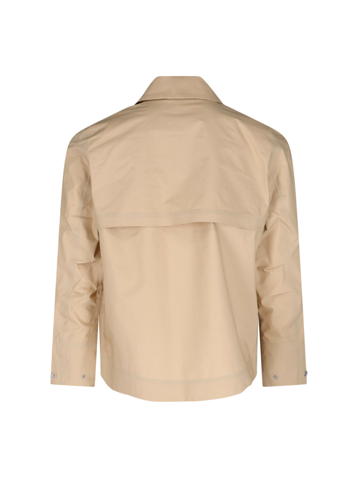 K-Way Jackets Beige Cotton