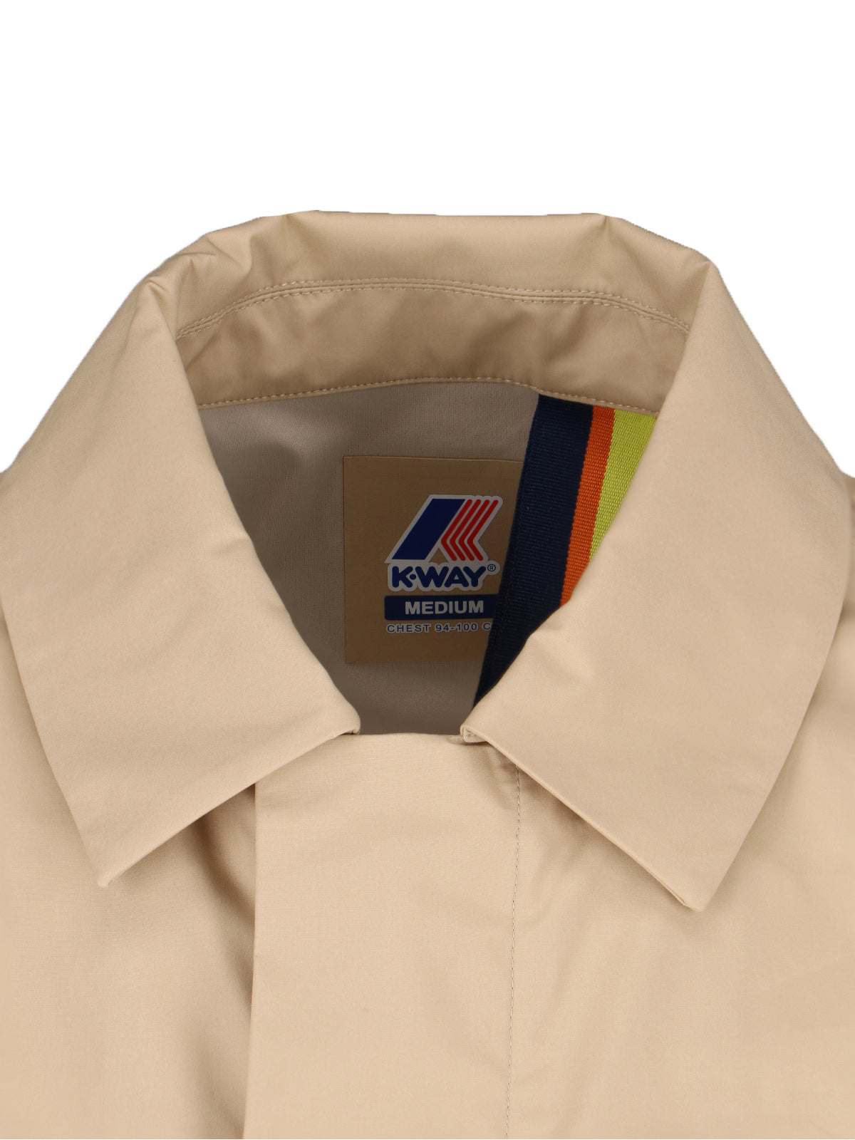 K-Way Jackets Beige Cotton