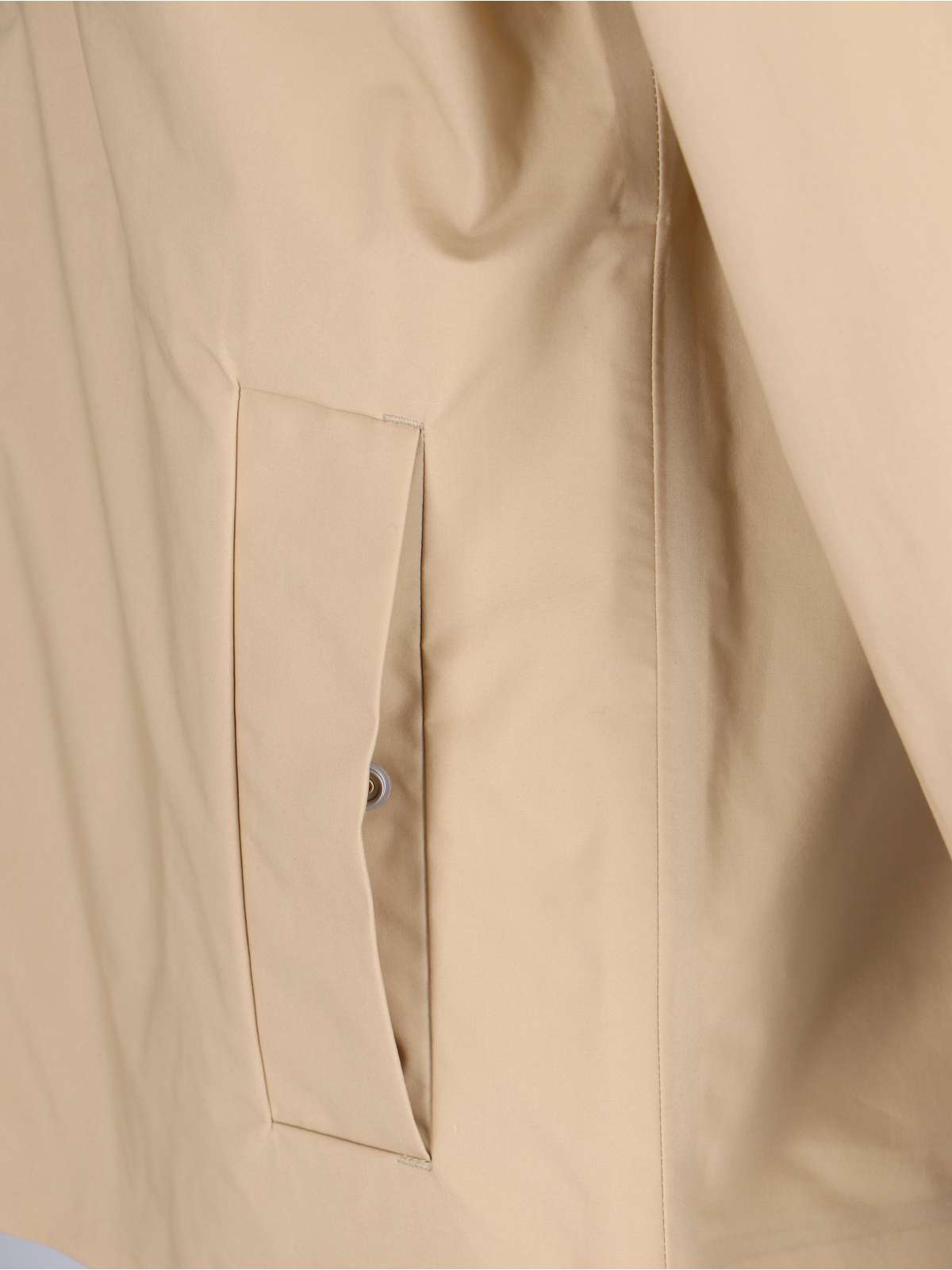 K-Way Jackets Beige Cotton