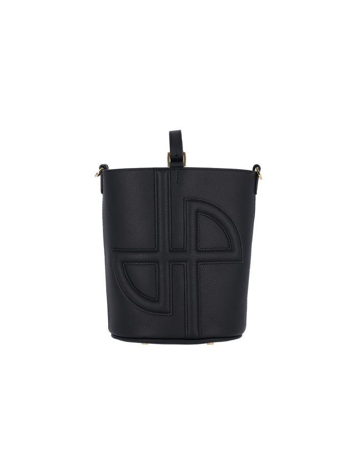 Patou Bags Black Calf Leather