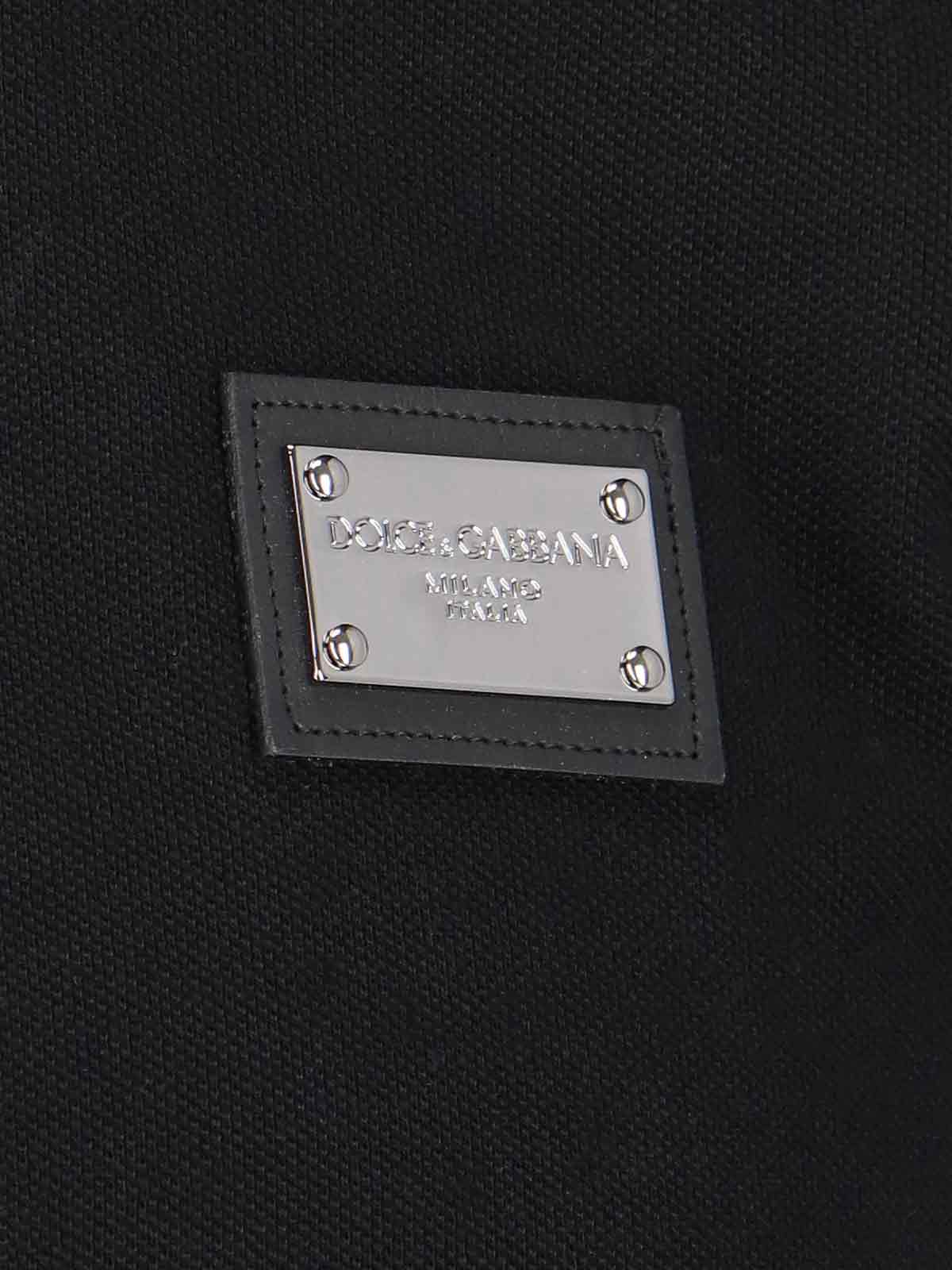 Dolce & Gabbana T-shirts and Polos Black Cotton