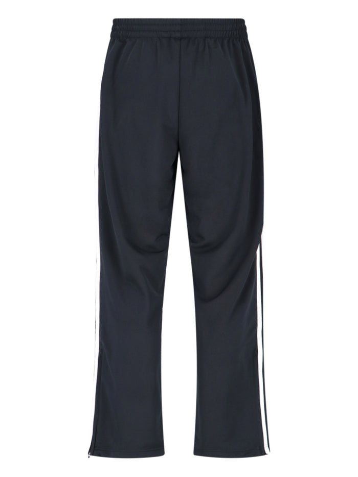 Adidas Trousers Black Recycled Polyester