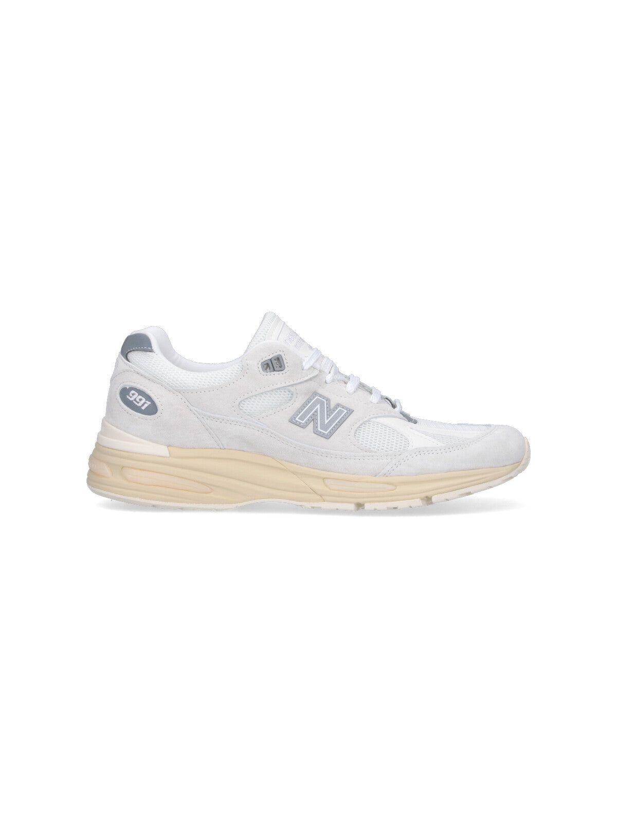 New Balance Sneakers White Pigskin