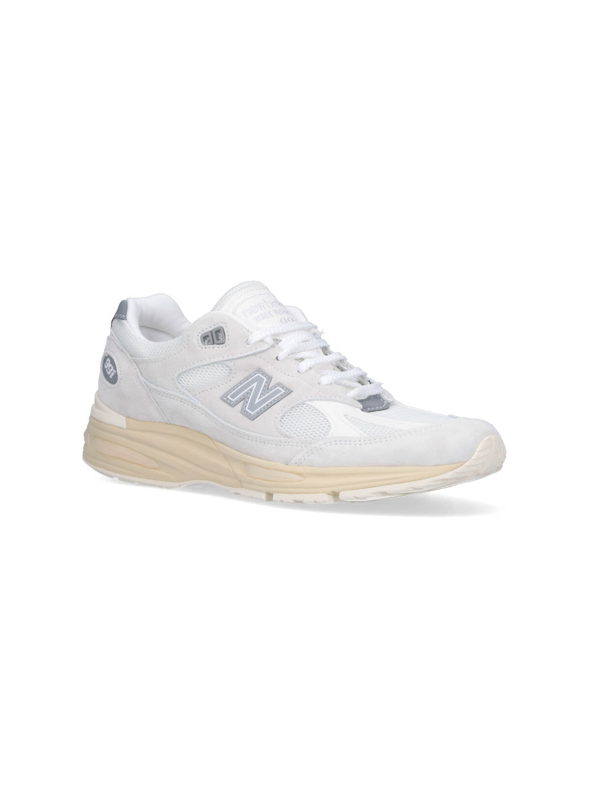 New Balance Sneakers White Pigskin