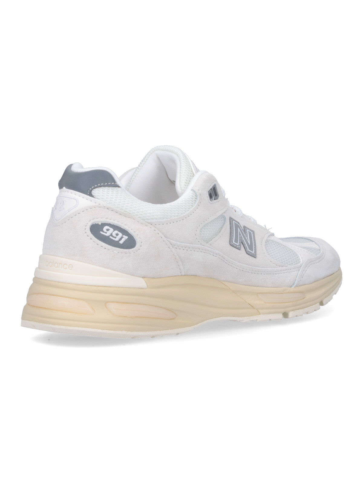 New Balance Sneakers White Pigskin