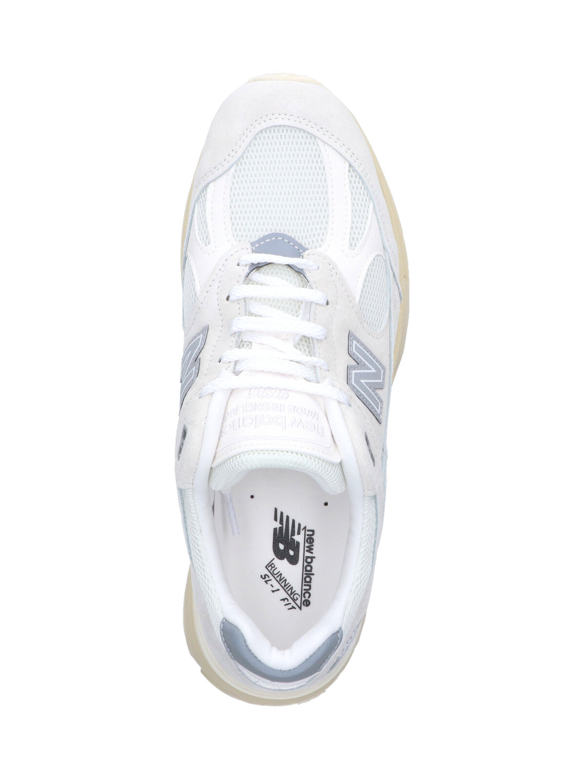 New Balance Sneakers White Pigskin