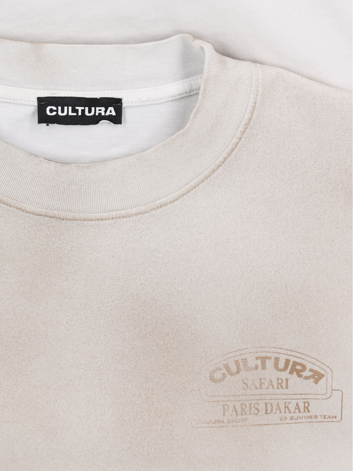 Cultura T-Shirts And Polos Beige Cotton