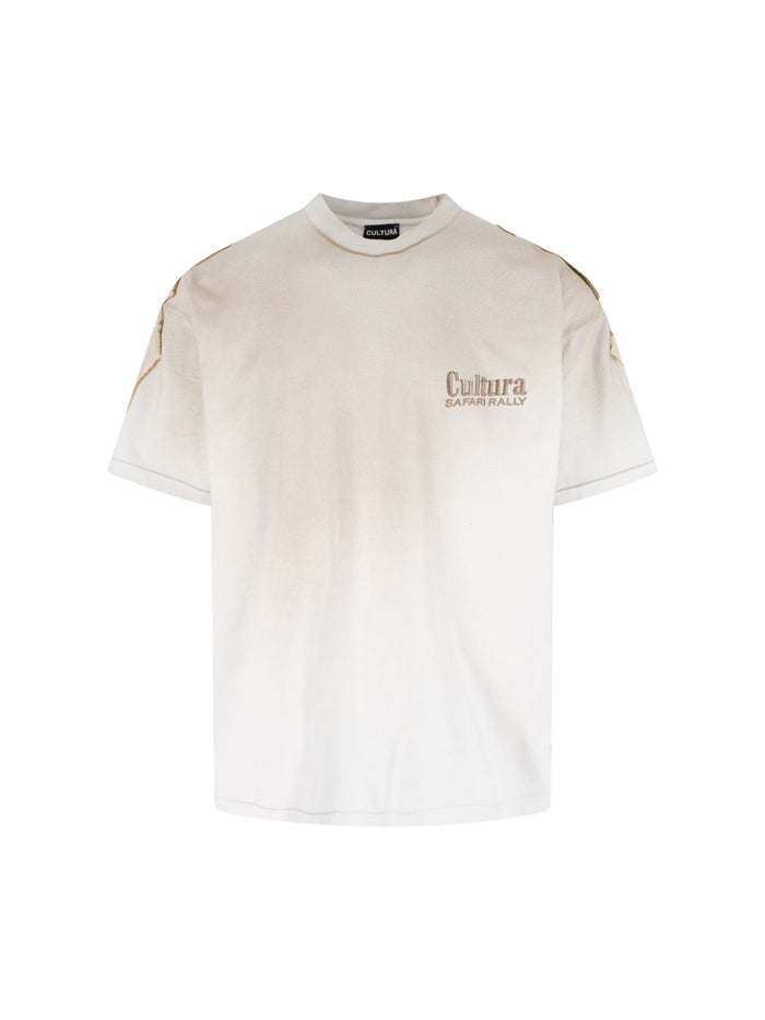 Cultura T-Shirts And Polos Beige Cotton