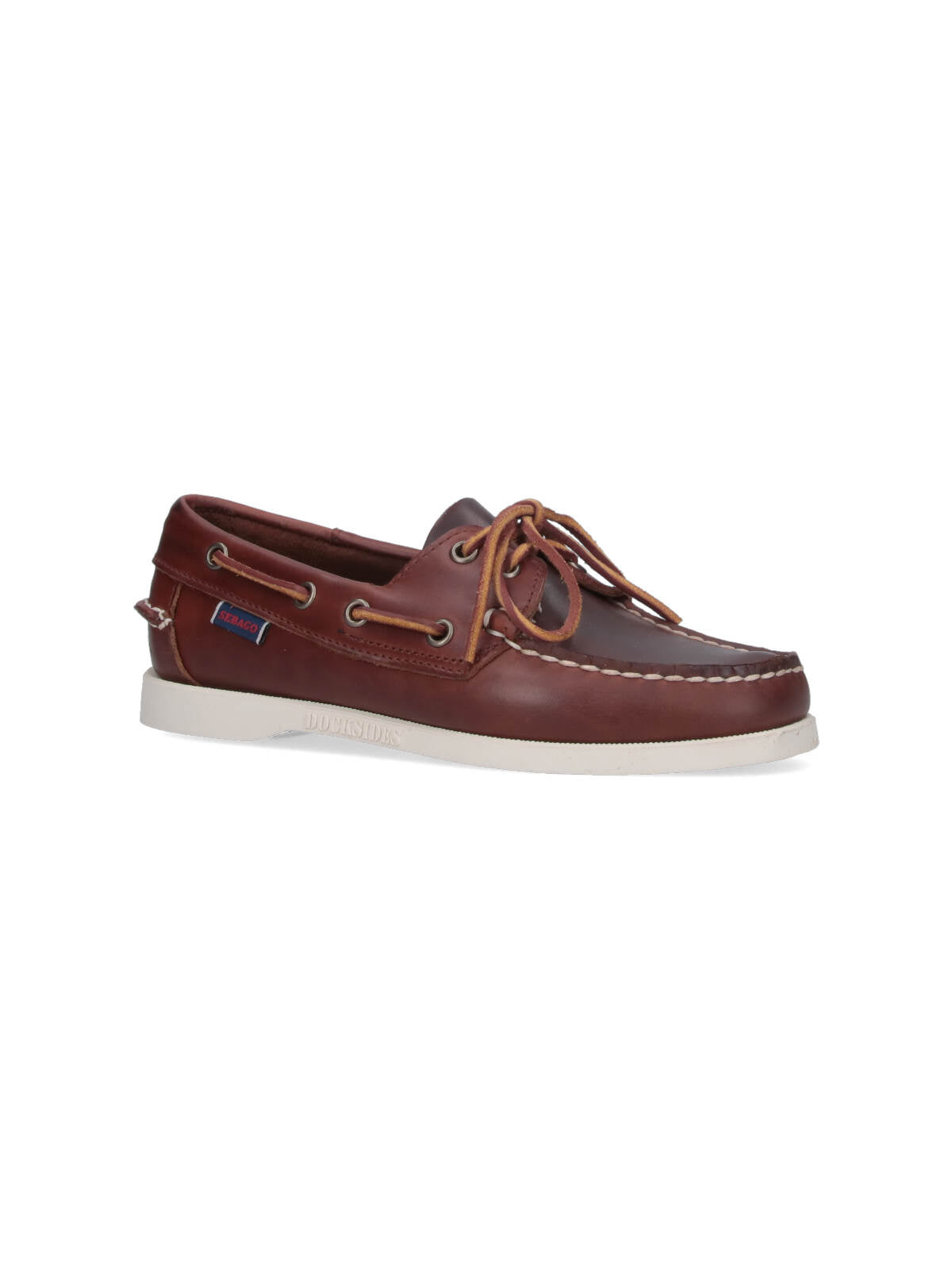 Sebago Flat Shoes Brown Upper: Leather