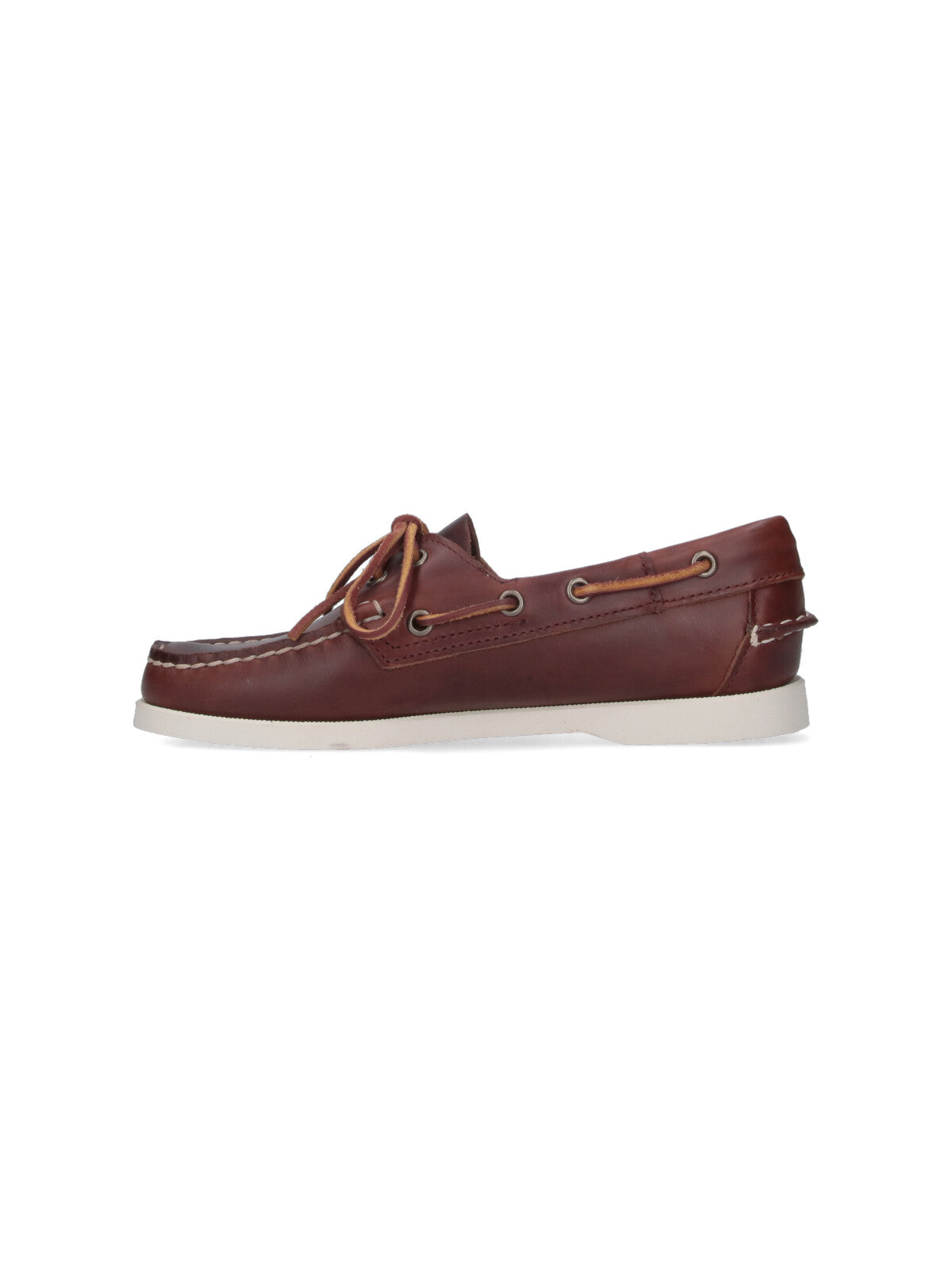 Sebago Flat Shoes Brown Upper: Leather