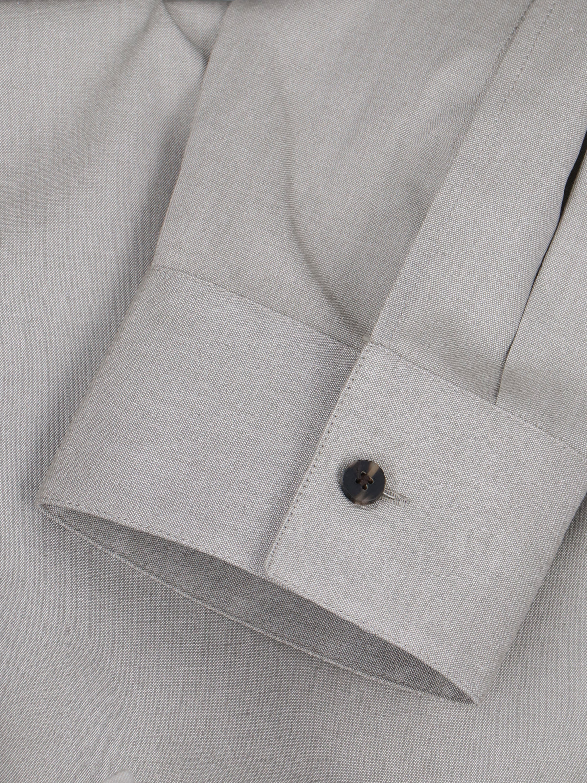 Fear of God Shirts Grey Cotton Virgin Wool Elastane