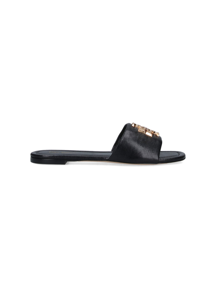 Tory Burch Sandals Black Upper: Caprine