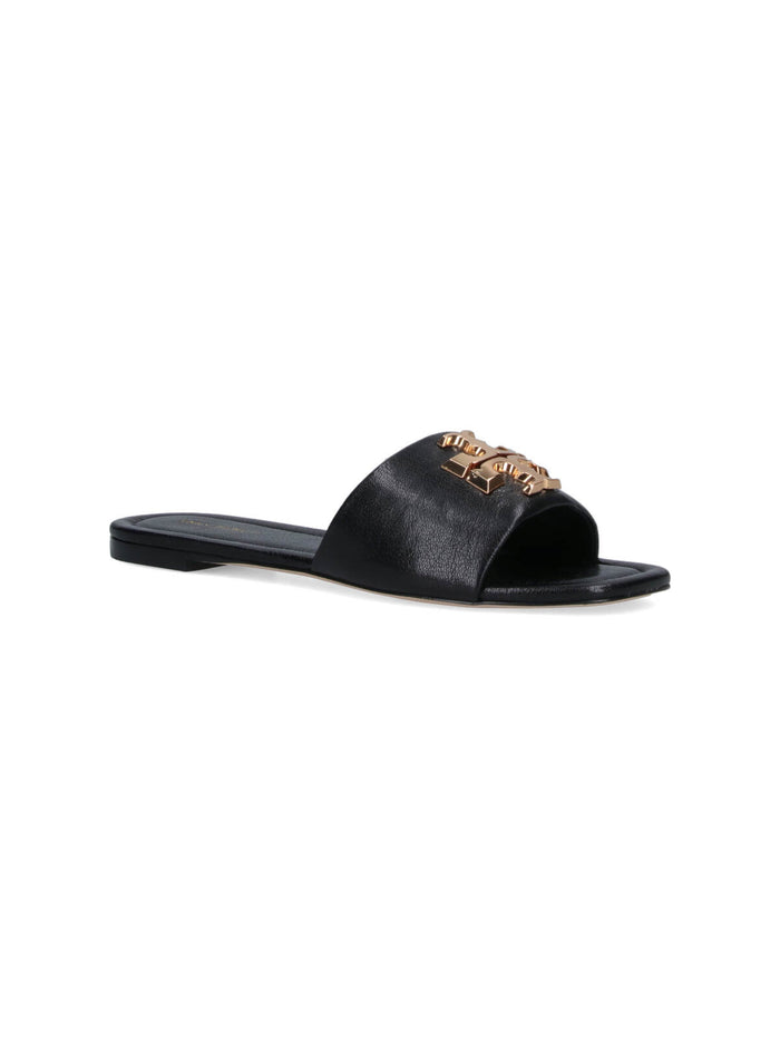 Tory Burch Sandals Black Upper: Caprine