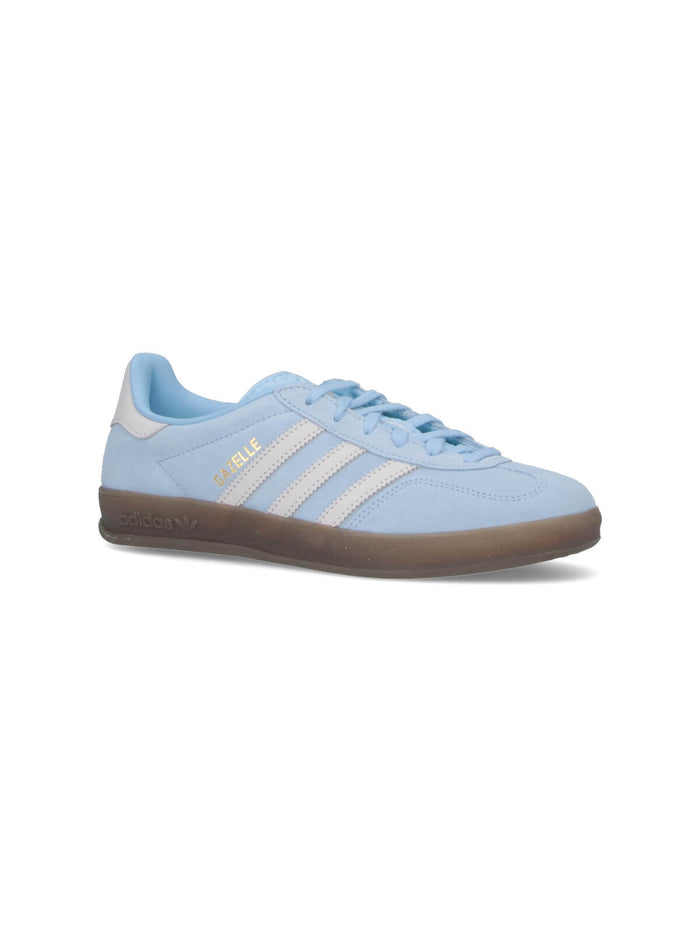 Adidas Sneakers Blue Leather