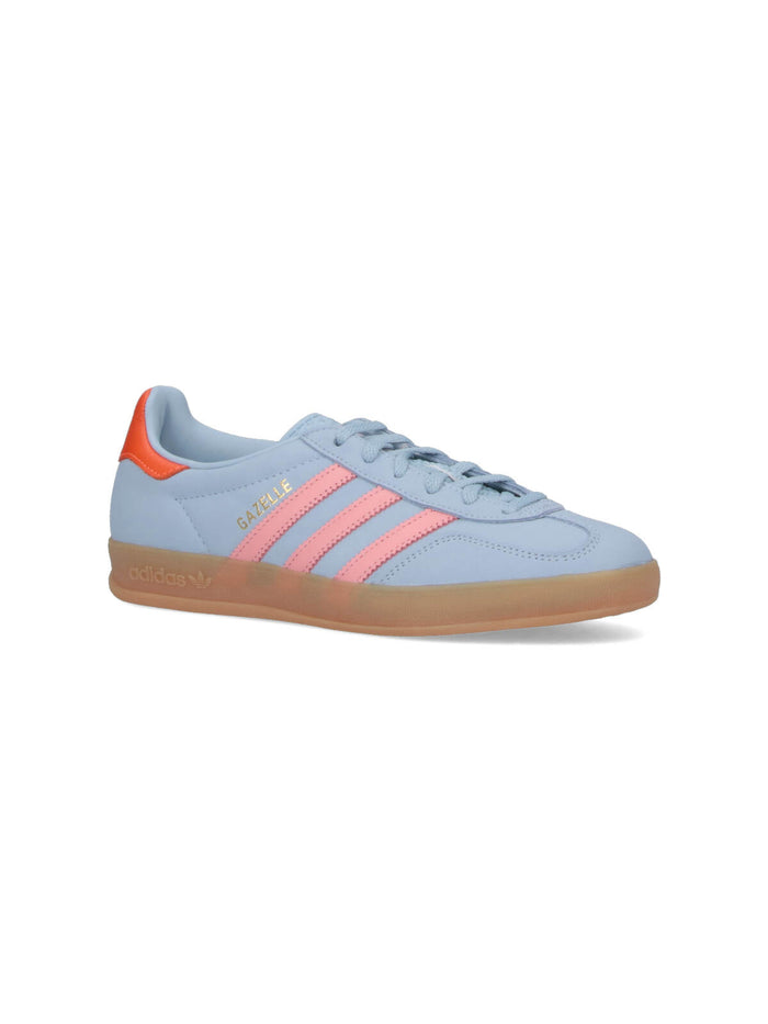 Adidas Sneakers Blue Leather