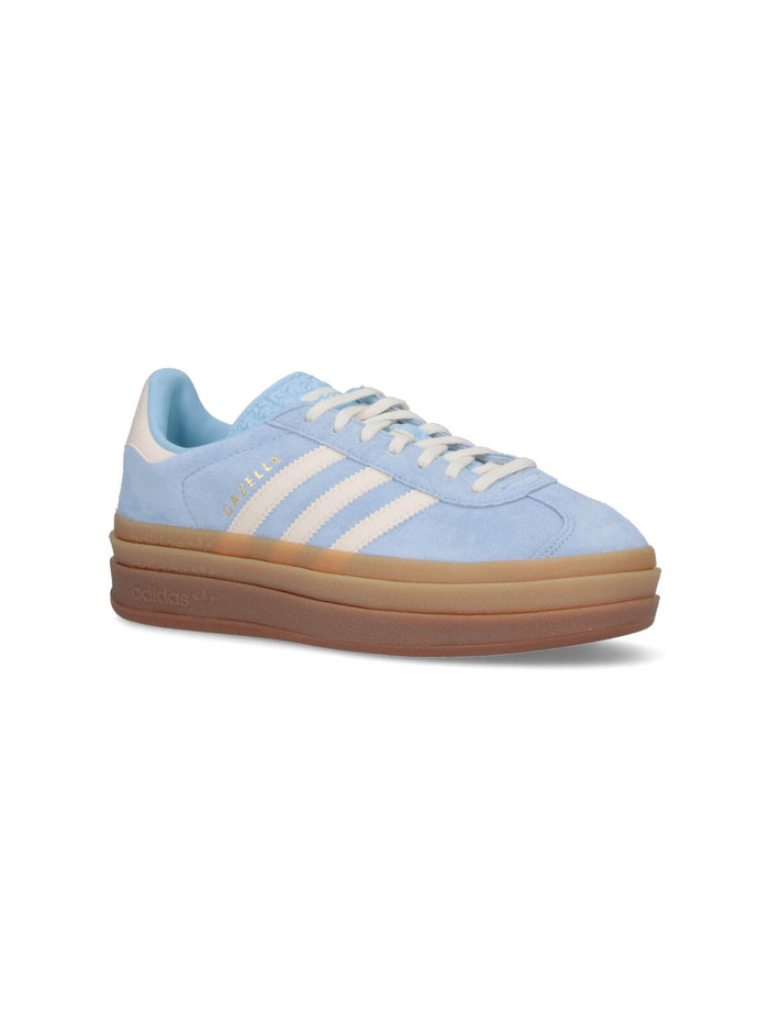 Adidas Sneakers Blue Leather