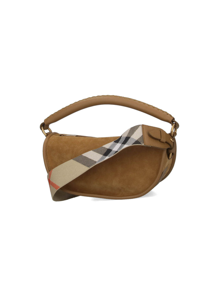 Burberry Bags Brown Calf Suede