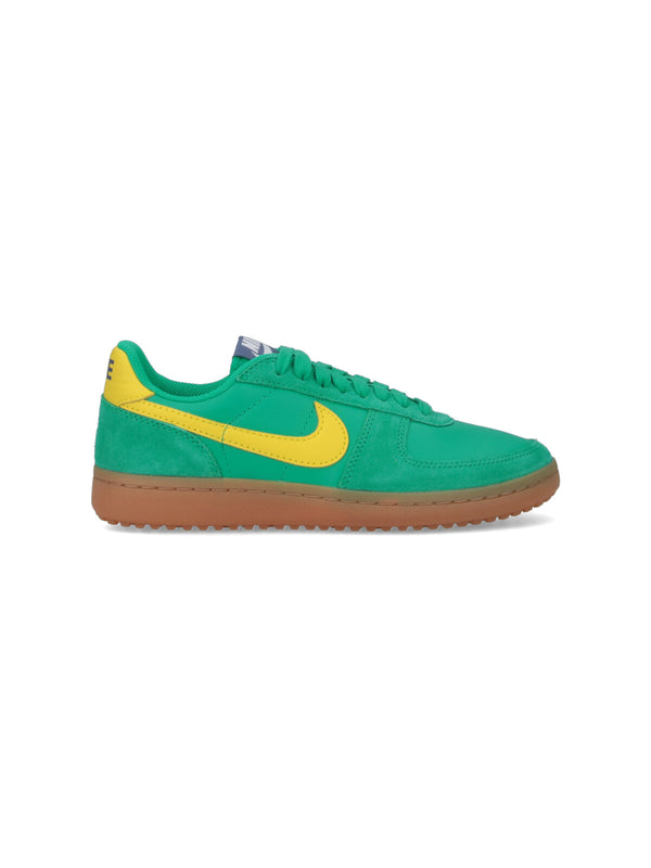 Nike 100% leather sneaker in green