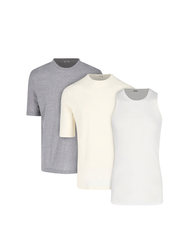 Jil Sander 100% Cotton t-shirt in multicolor