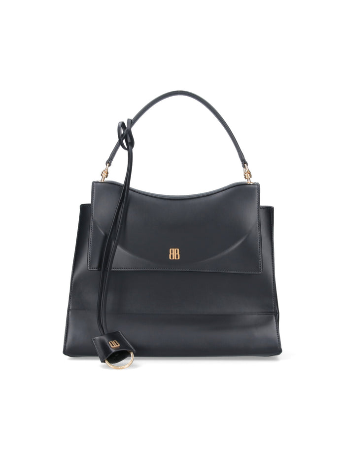 Balenciaga Bags Black Calf Leather