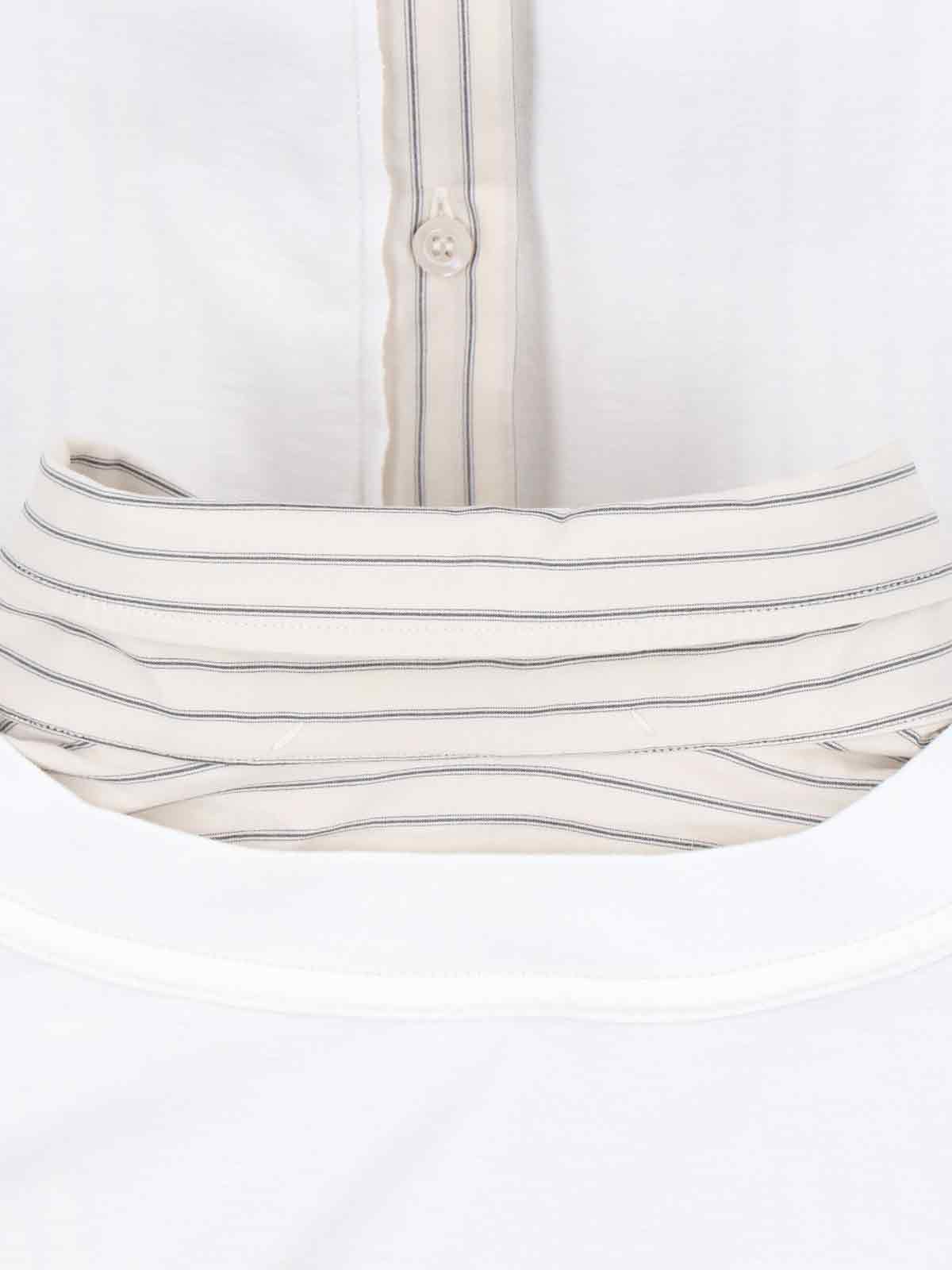 Maison Margiela Shirts White Cotton