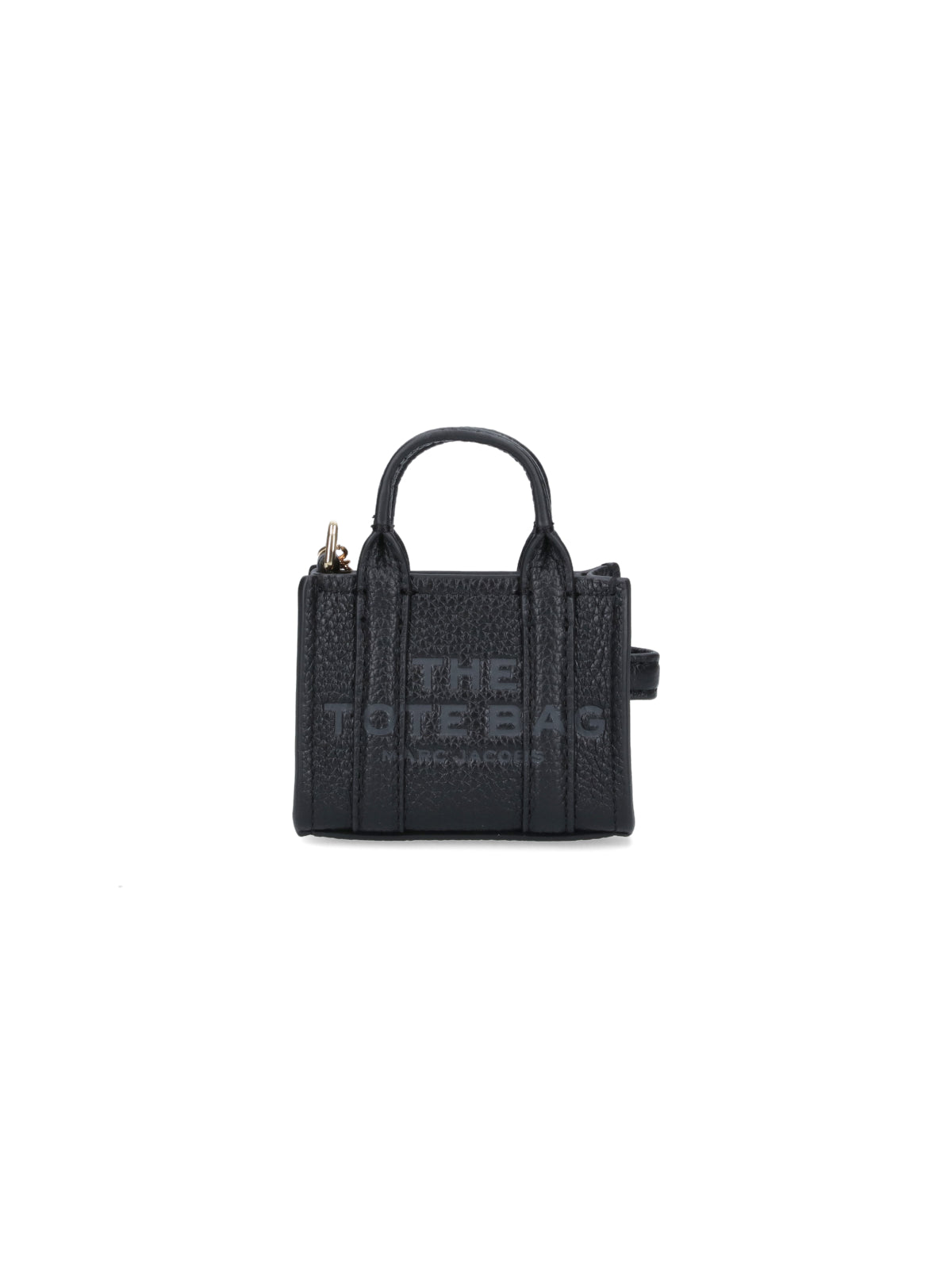 Marc Jacobs Keychains Black Cow Leather