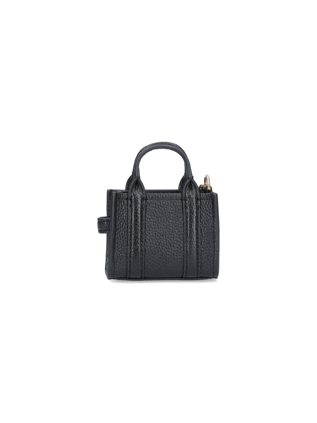 Marc Jacobs Keychains Black Cow Leather