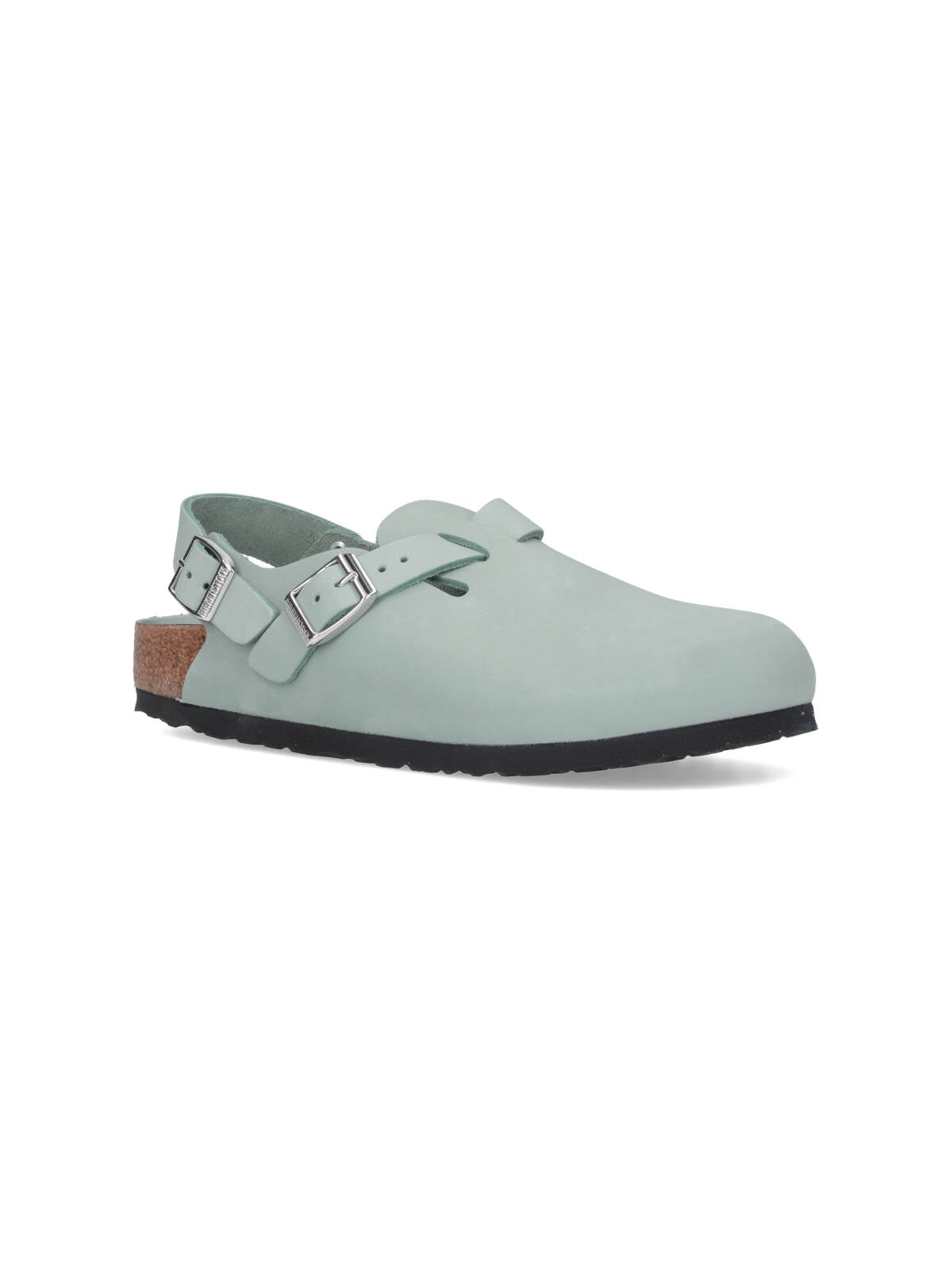 Birkenstock Sandals Green Nubuck Leather