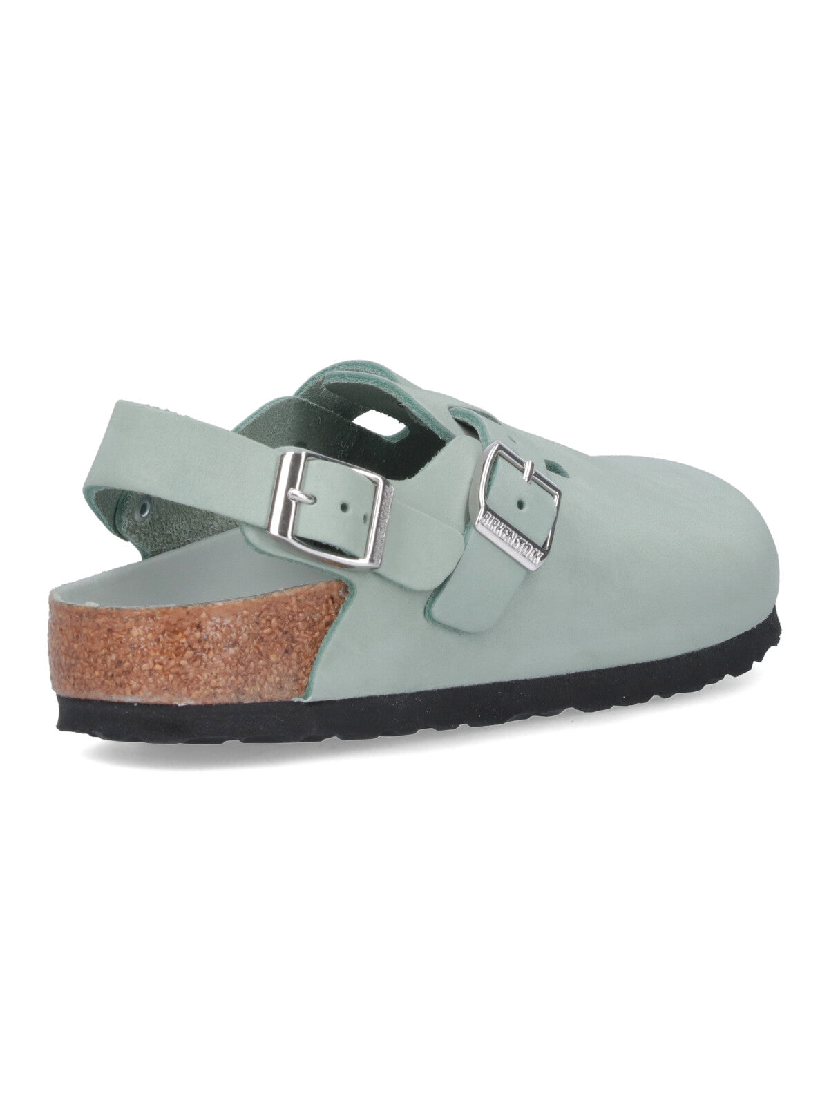 Birkenstock Sandals Green Nubuck Leather