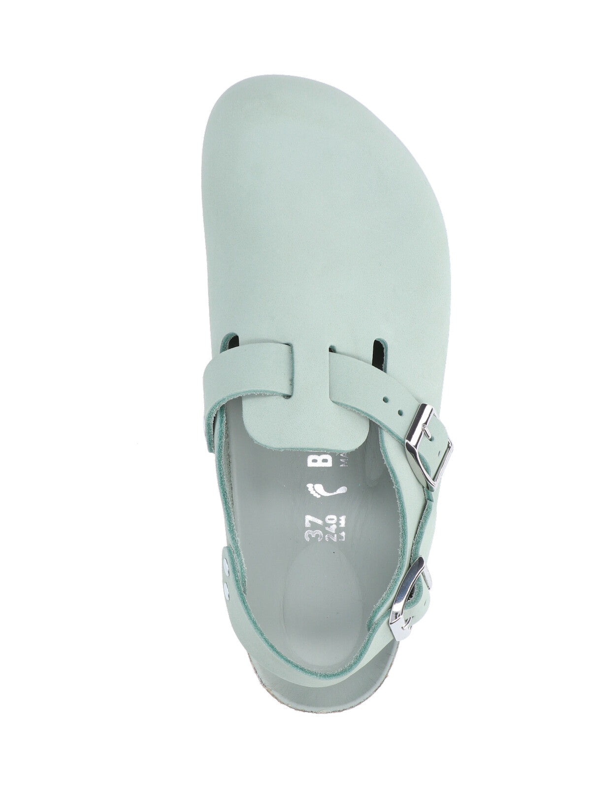 Birkenstock Sandals Green Nubuck Leather