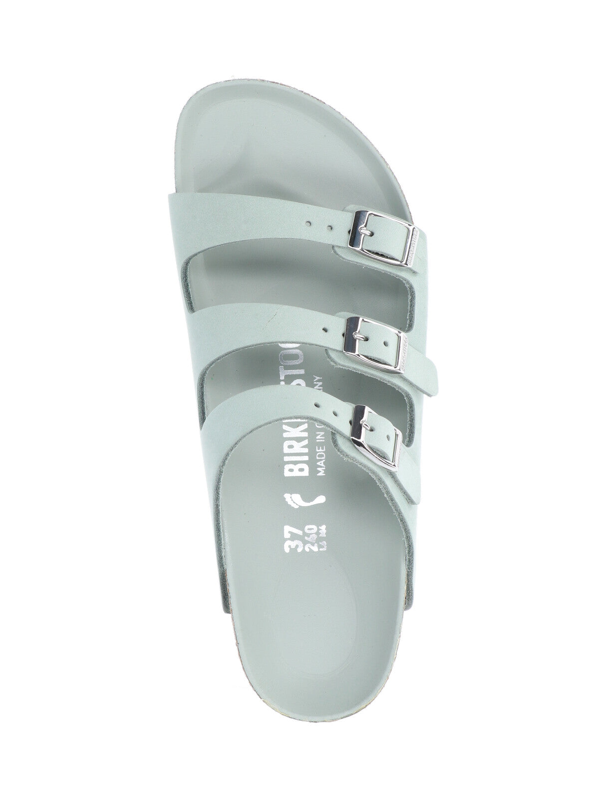 Birkenstock Sandals Green Nubuck Leather