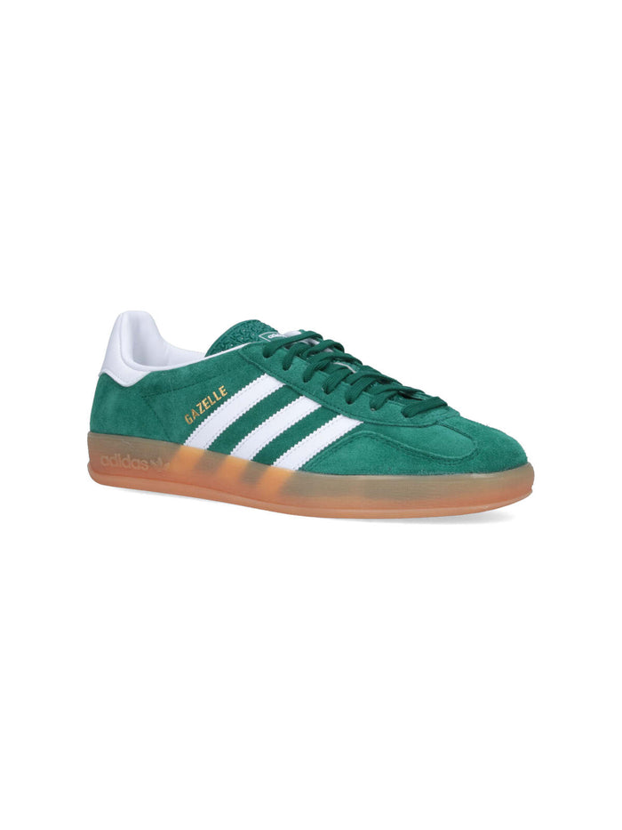 Adidas Sneakers Green Calf Leather