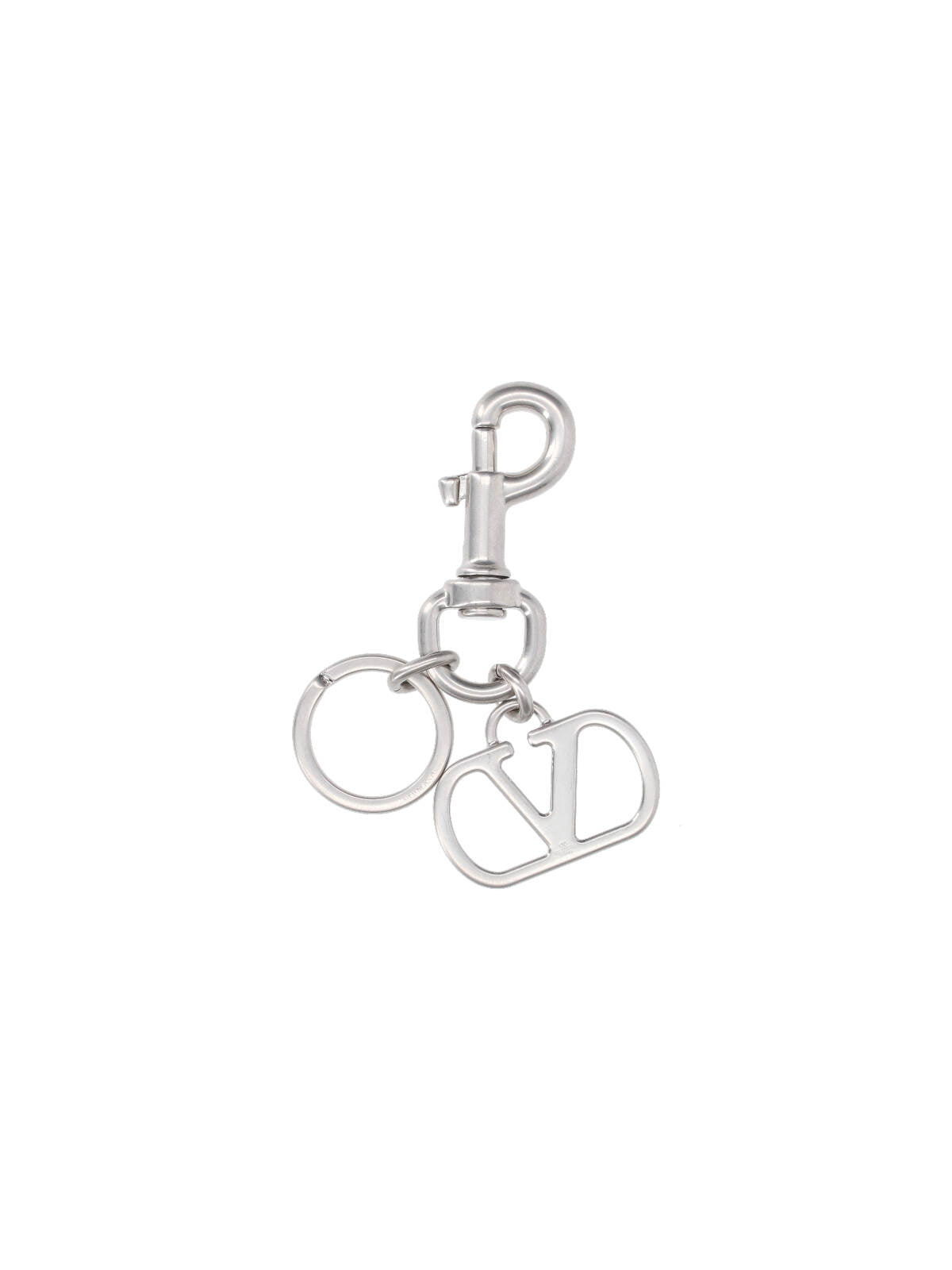 Valentino Garavani Keychains Silver Brass