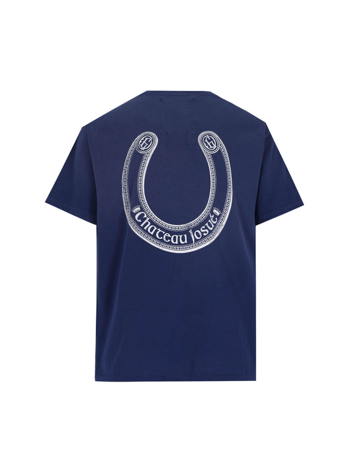 Gallery Dept T-Shirts And Polos Blue Cotone