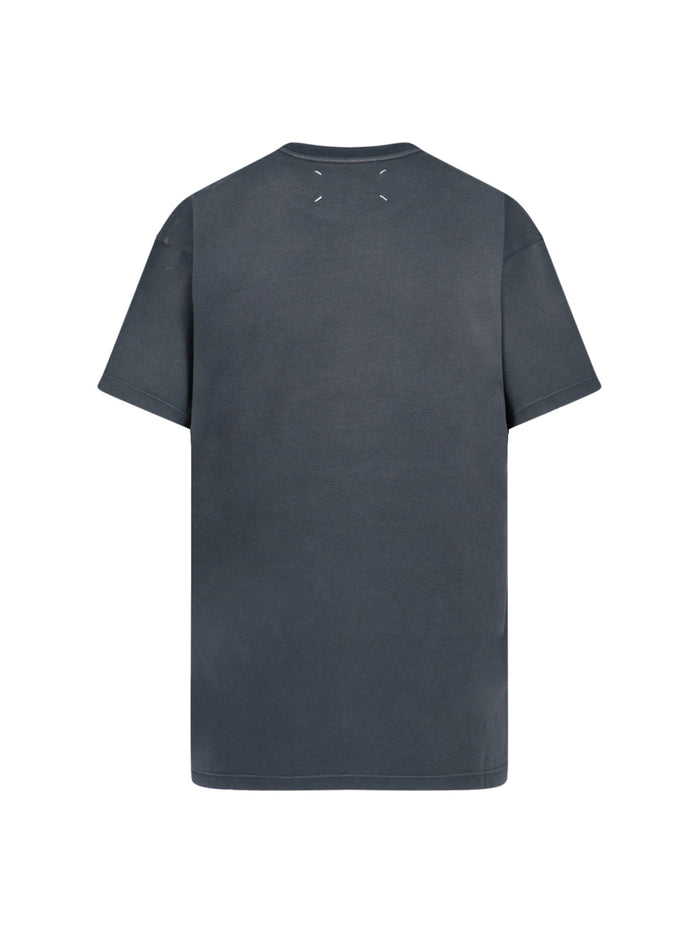 Maison Margiela T-Shirts And Polos Black Cotone