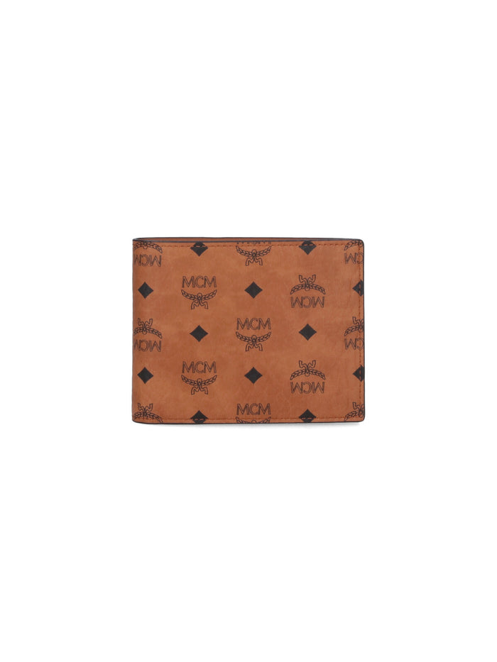 MCM Wallets Brown Polyurethane