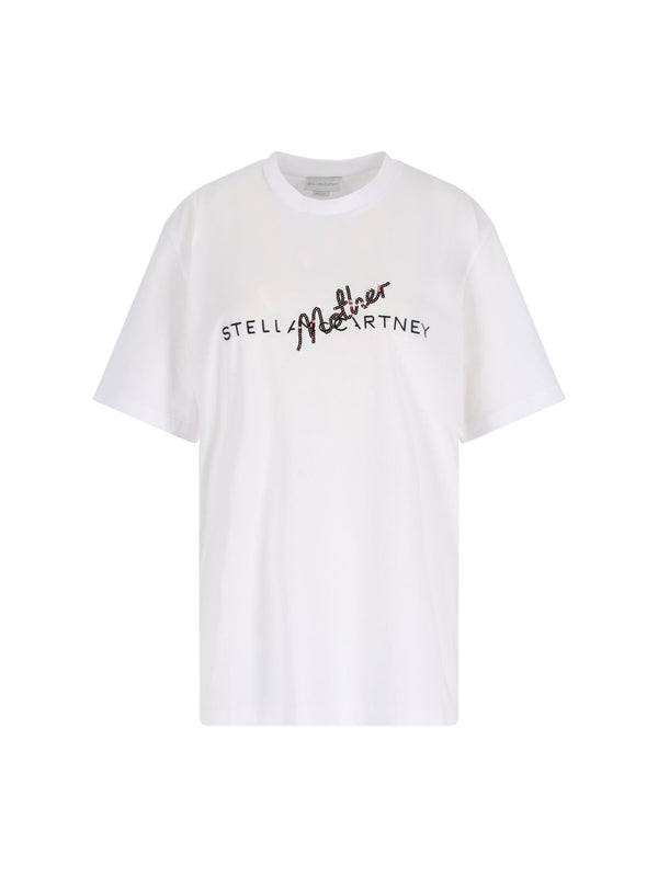 Stella McCartney 100% Cotton t-shirt in white