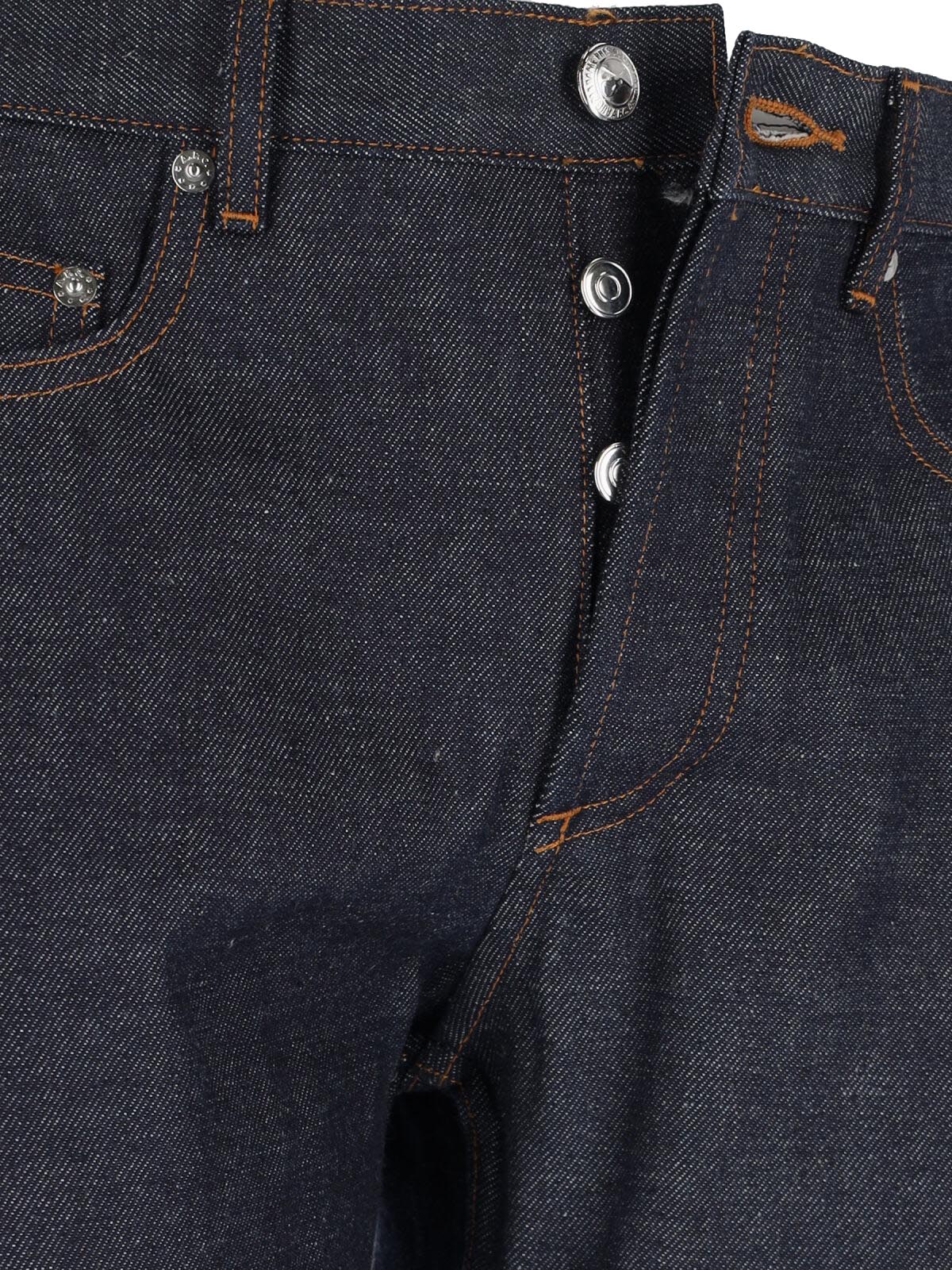 A.P.C. Jeans Blue Cotton