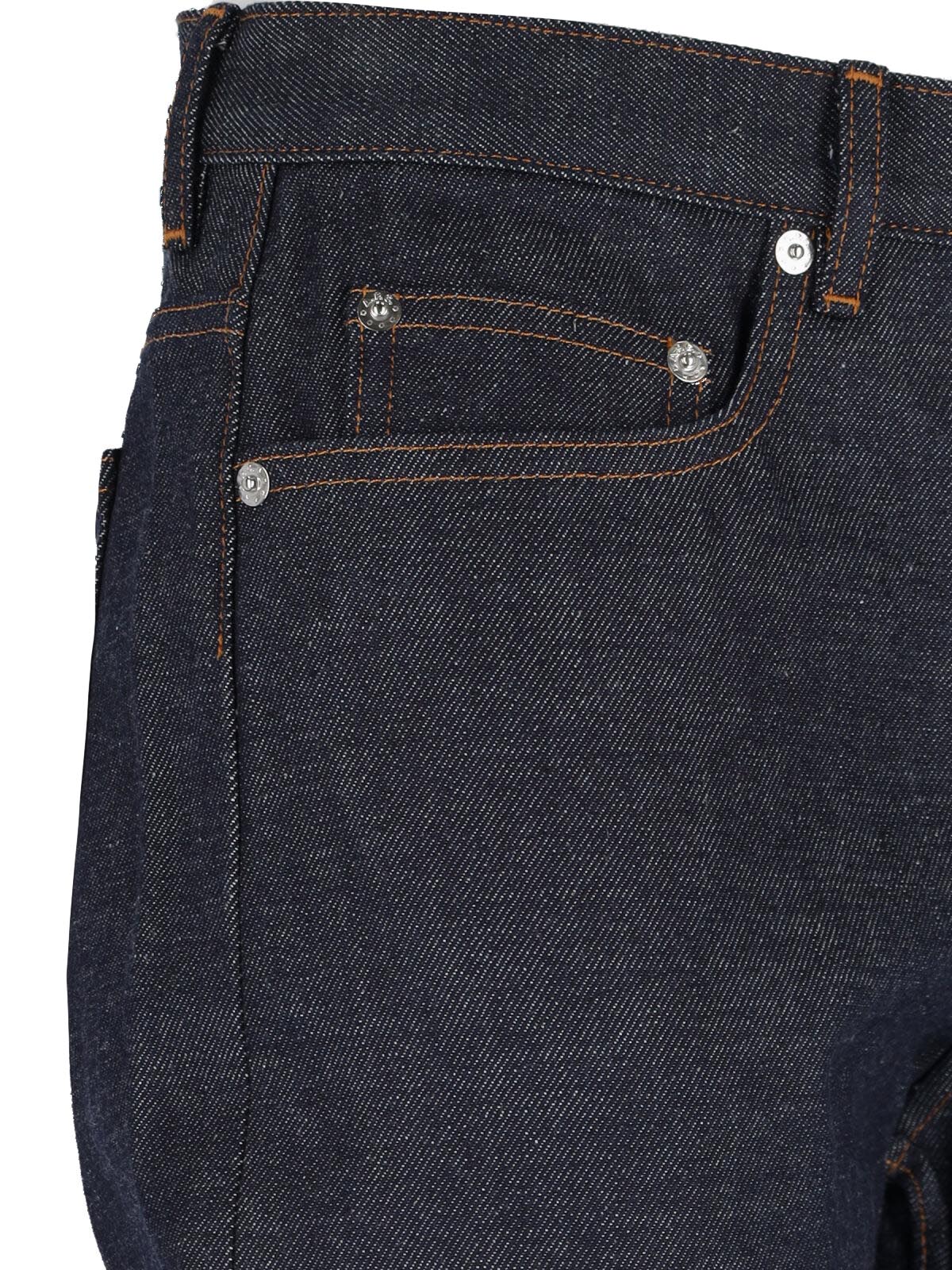 A.P.C. Jeans Blue Cotton