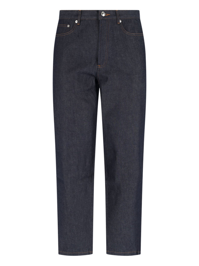 A.P.C. Jeans Blue Cotton