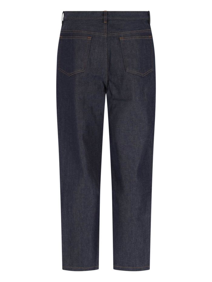 A.P.C. Jeans Blue Cotton