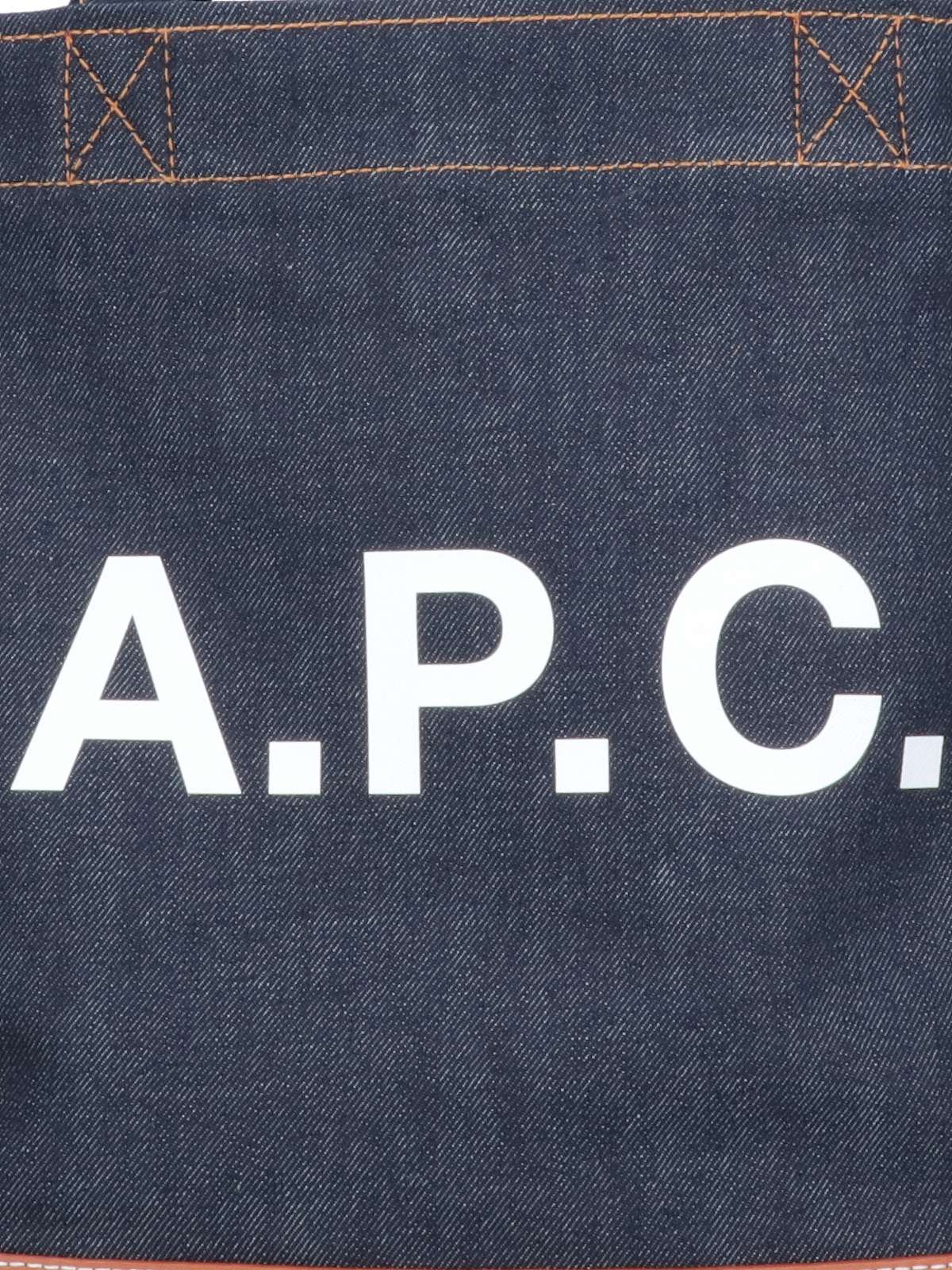 A.P.C. Bags Blue Cotton