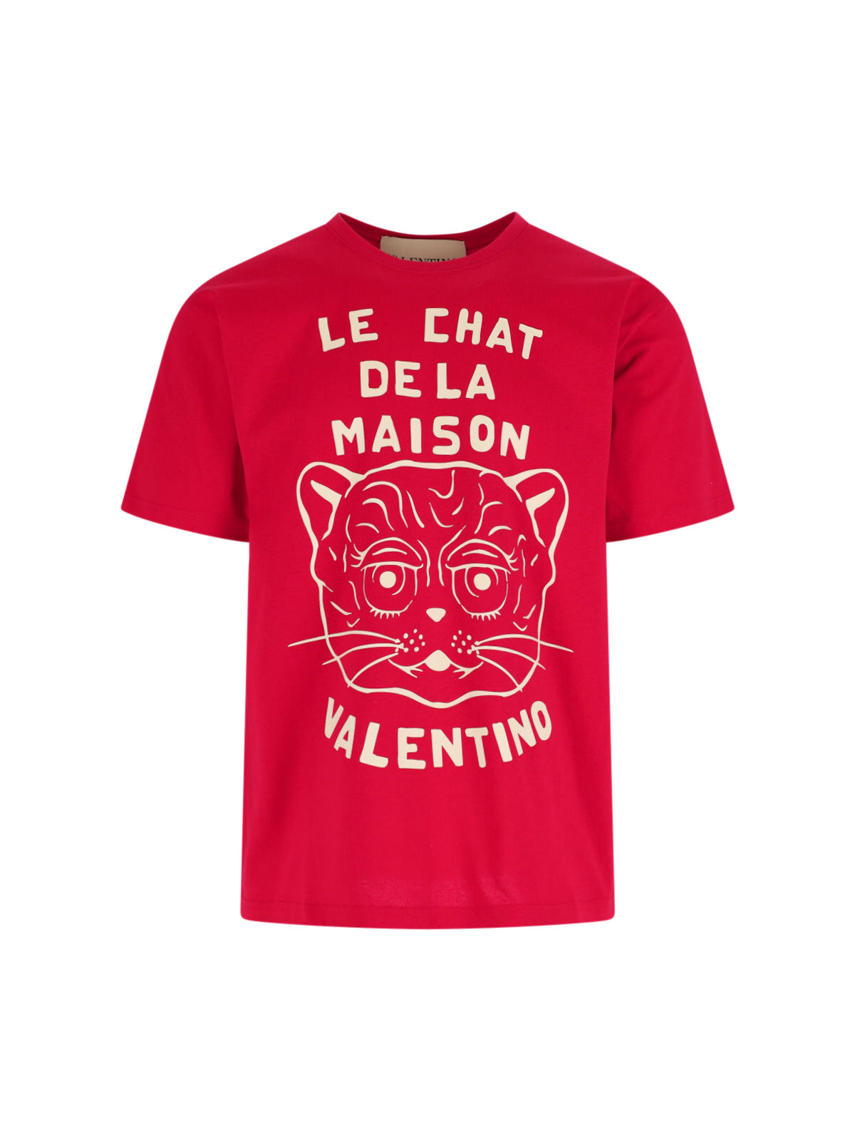 Valentino T-shirts and Polos Red Cotton