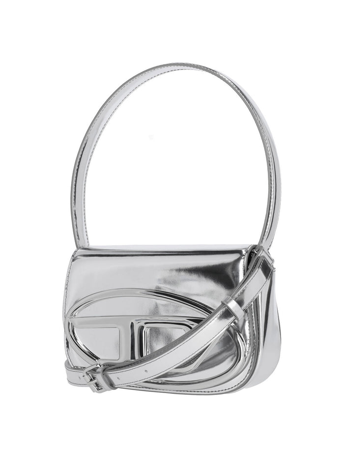 Diesel Bags Silver Leather