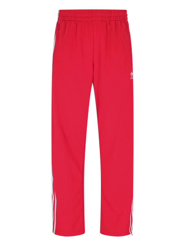 Adidas 100% Polyester trousers in red