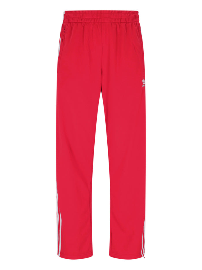 Adidas Trousers Red Polyester