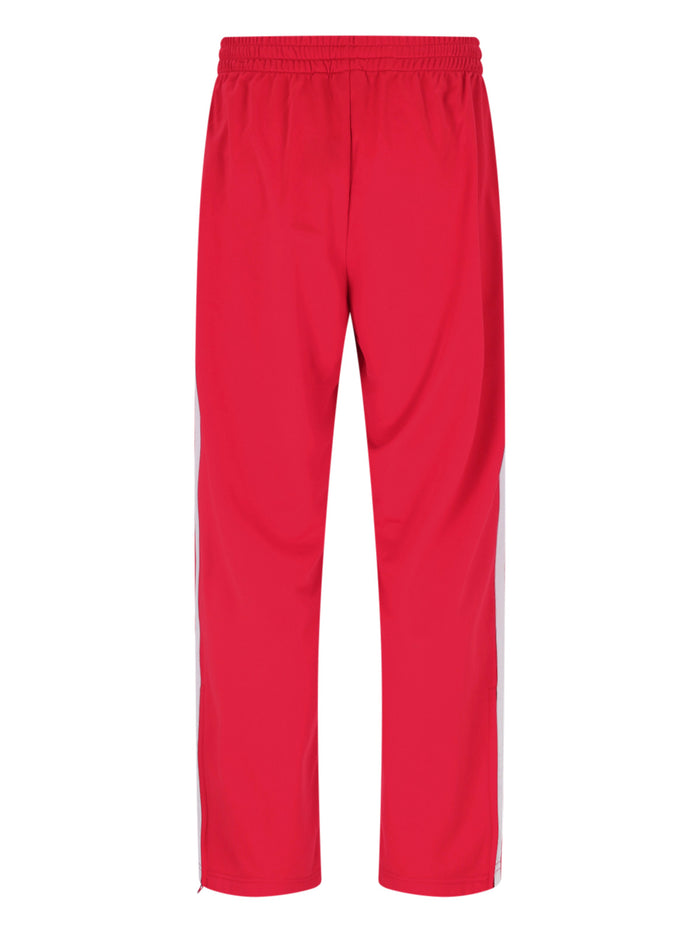 Adidas Trousers Red Polyester